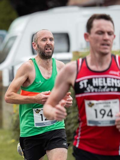 Chris Callaghan at Welsh Inter Region 10k Championships