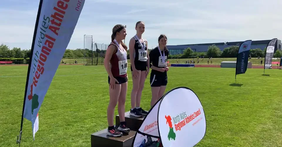 Report on Regional Outdoor T&F Championships on Saturday, 11th May 2024 photo of girls winners