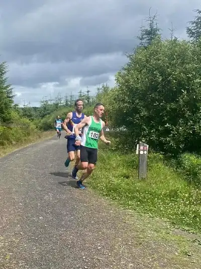 Fairy Freckled Trail Race - 7th July 2024 - Regional Championships, image of a group of fell runners