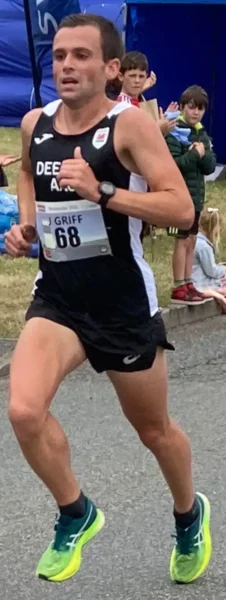 REGIONAL 5 MILES CHAMPIONSHIPS, HOLYHEAD 27.7.2025 Josh Griffiths